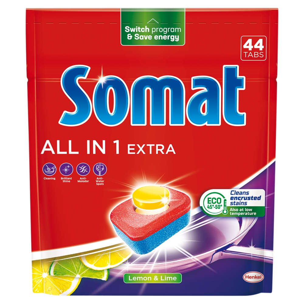 Somat AiO Extra (44ks/balení) XL Lemon