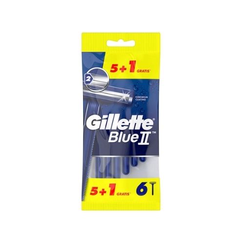 Gillette Jednorázový strojek Blue2 6ks