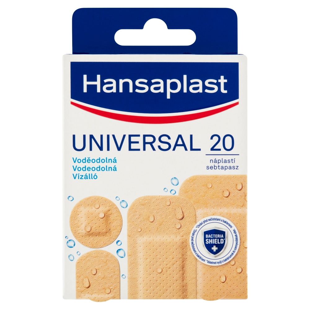 Hansaplast Náplast Univerzální Voděodolná 20 ks