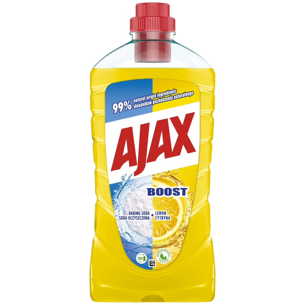 Ajax 1L Lemon Soda BOOST (Citrón)
