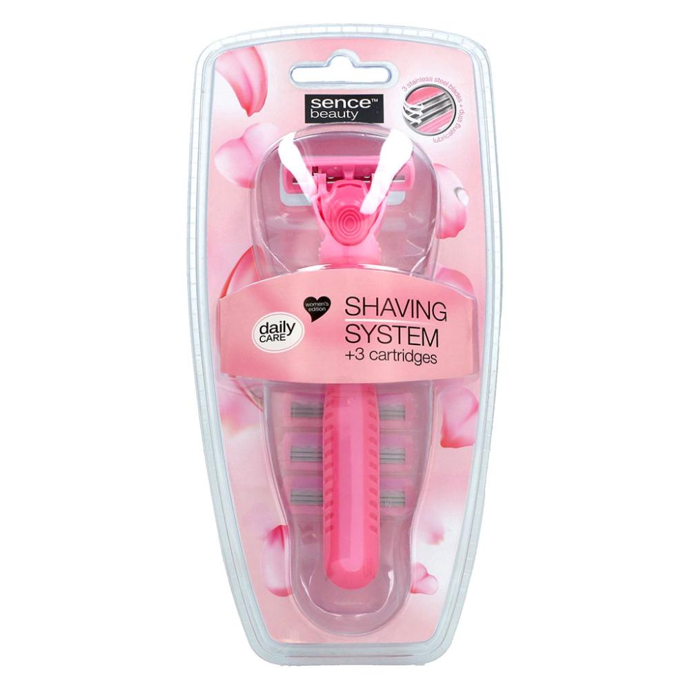 Sence holicí strojek Ženy  3x náhrady