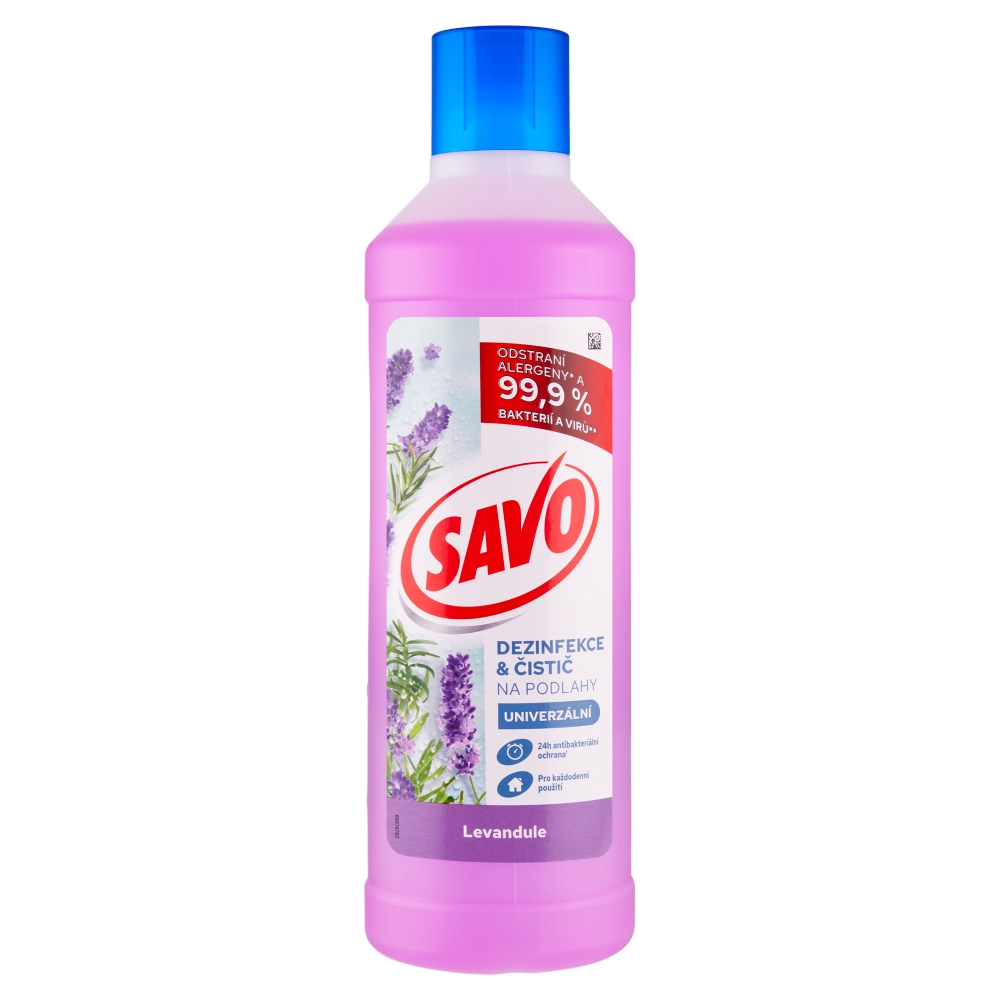 Levně Savo Podlahy 1L bez chlóru Levandule