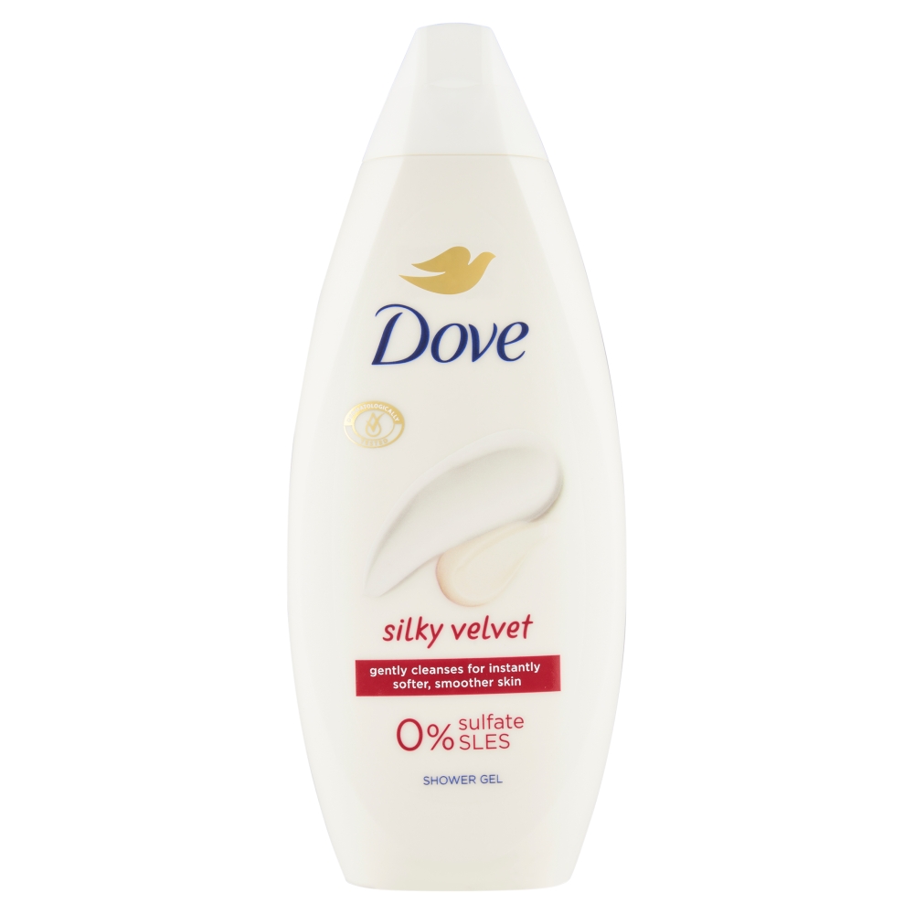 Dove sprchový gel pro ženy 250ml Silky Velvet