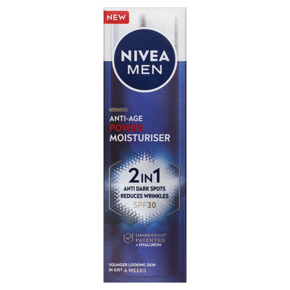 Levně Nivea Men Anti-Age Power Moisturizer posilující krém SPF30 50 ml