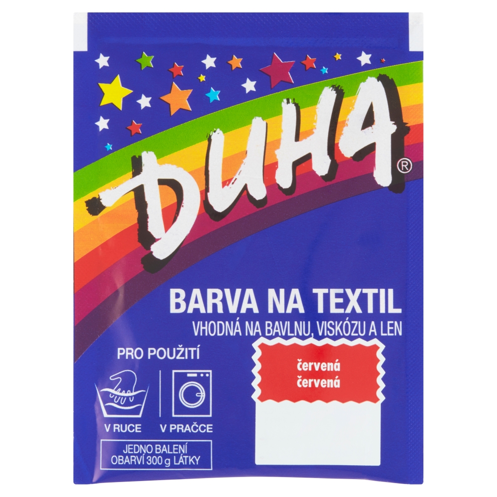 Levně Duha ideal č 01 červená