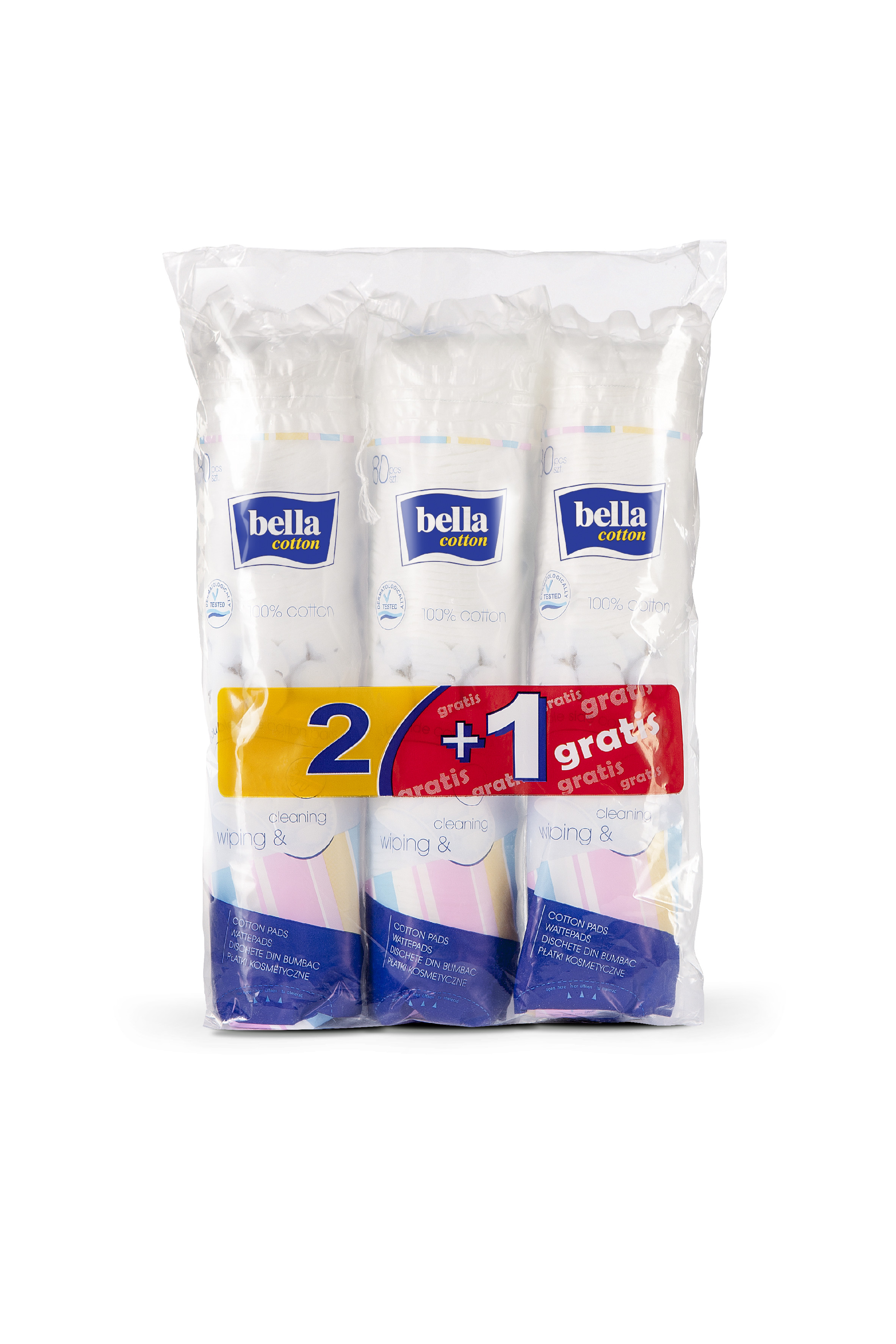 BELLA Cotton odličovací tampony 240 ks