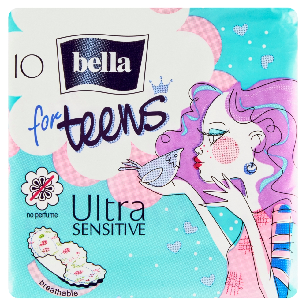 BELLA FOR TEENS Ultra Sensitive 10 ks