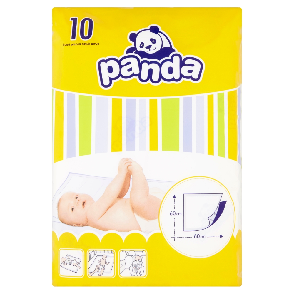 Levně Podložky Panda 60x 60 - 10 ks