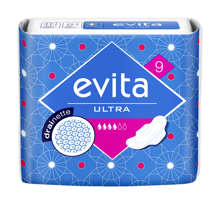 BELLA Evita Ultra Drainette vložky 9 ks