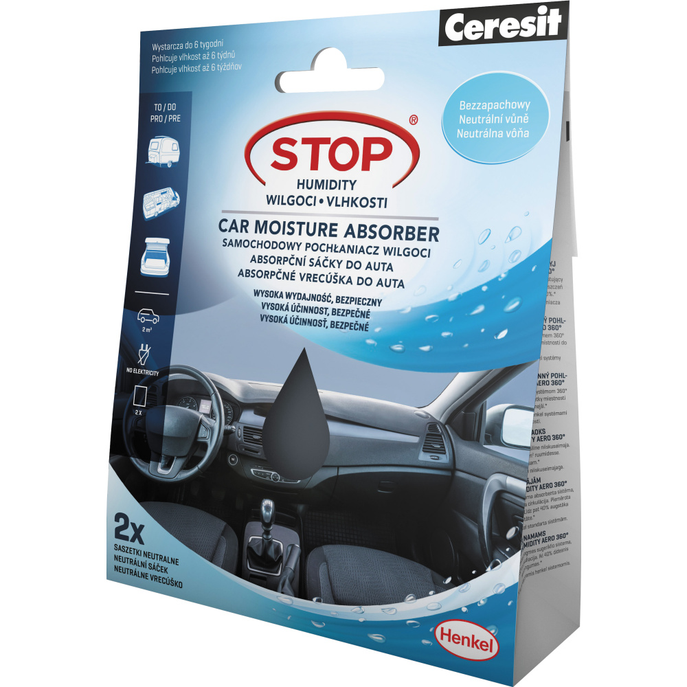 Ceresit absorp sáčky do auta (2ks/kra)