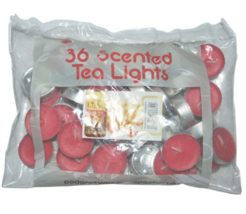 Admit Vonné čajové svíčky 36ks Vánoce