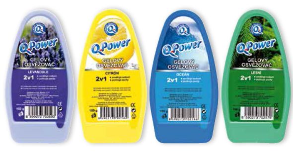 Q Power osvěžovač vanička 150g Levandule