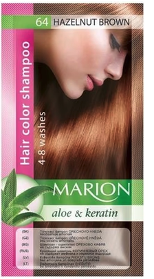 Marion kosmetyki s.r.o. Marion tónovací šampón 64 hazelnut Brown