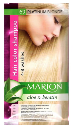 Marion kosmetyki s.r.o. Marion tónovací šampón 69 platinum blonde