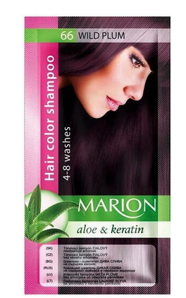 Marion kosmetyki s.r.o. Marion tónovací šampón 66 wild plum