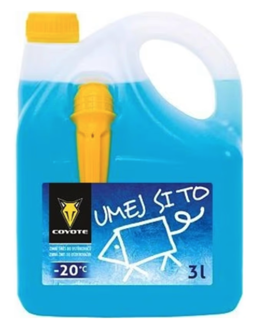 Coyote Zimní kapalina do ostřikovačů -20°C 3 l