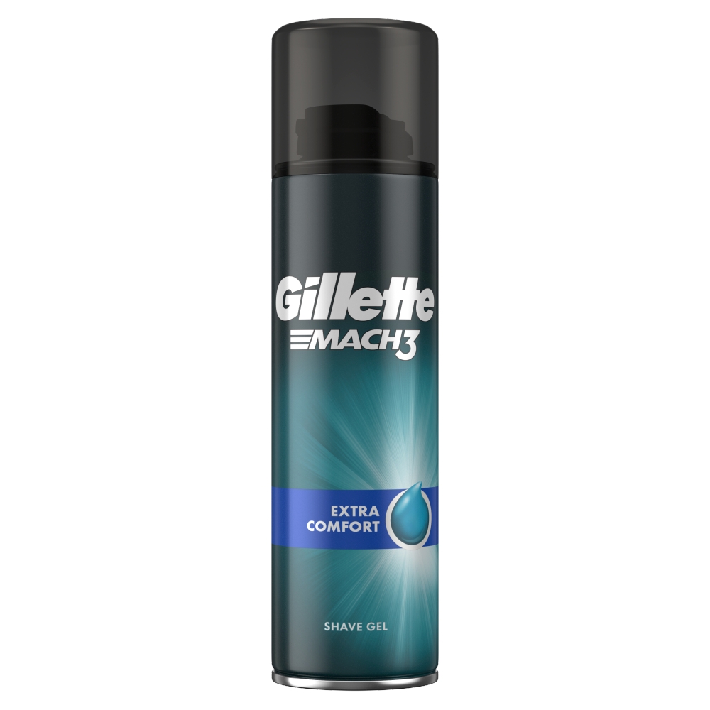 Levně Gillete gel na holení 200ml Mach3Comfort
