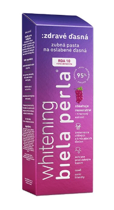 Biela Perla zubní pasta 75ml pro zdravé dásně