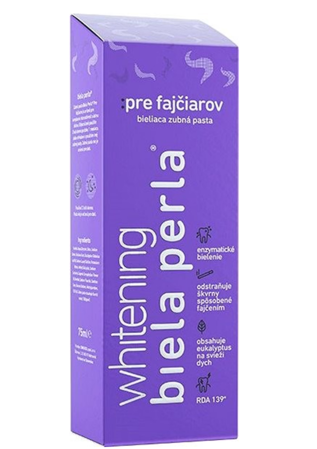 Biela Perla ZP 75ml White pro kuřáky