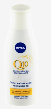 Nivea Q10 Power čisticí pleťové mléko proti vráskám 200 ml