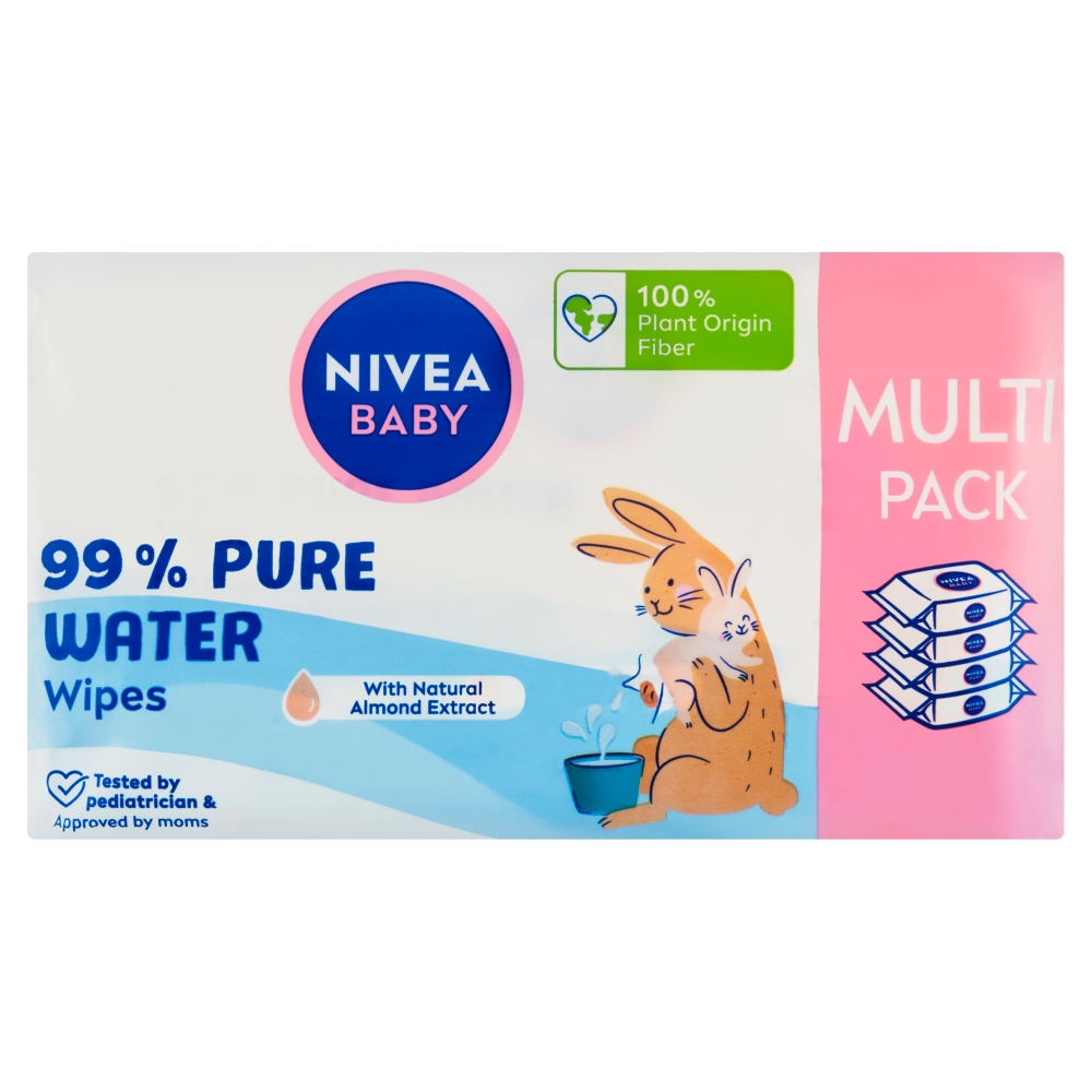 Nivea Baby wipes  99% Pure 57ks