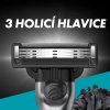 Gillette Mach3 Charcoal strojek + 2 hlavice