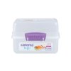 Sistema Dělený svačinový box Lunch Cube s 2 oddíly 1,4 l, fialová