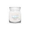 YANKEE CANDLE CLEAN COTTON SIGNATURE STŘEDNÍ