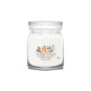 YANKEE CANDLE WHITE SPRUCE & GRAPEFRUIT SIGNATURE STŘEDNÍ