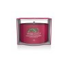 YANKEE CANDLE VOTIVNÍ SVÍČKA PLNĚNÁ VE SKLE SPARKLING WINTERBERRY