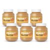 peanut butter crunchy 6x340 g gymbeam