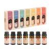 Éterické oleje - set 7 ks (10 ml) - mix vůní pro aromaterapii