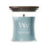 WoodWick Cedarwood & Ocean Moss svíčka malá