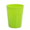 PRAKTIK | sada 3 plastových kelímků | zelené | 350 ml