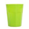 PRAKTIK | sada 3 plastových kelímků | zelené | 350 ml