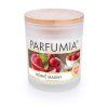 HORKÉ MALINY | sójová vonná svíčka | PARFUMIA® | 250 ml