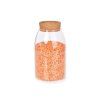 BOROSIL | 800 ml | skleněná dóza s korkovým víkem