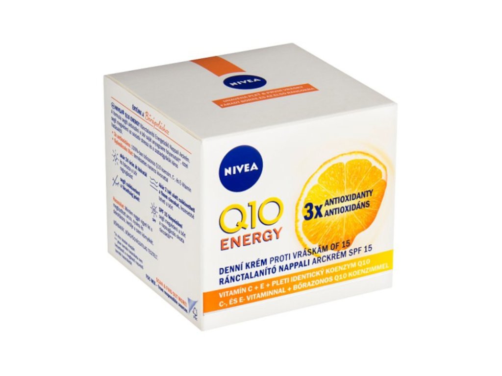 Nivea Creme Q10 ENERGY 50ml Tägliche energetisierende Anti-Falten