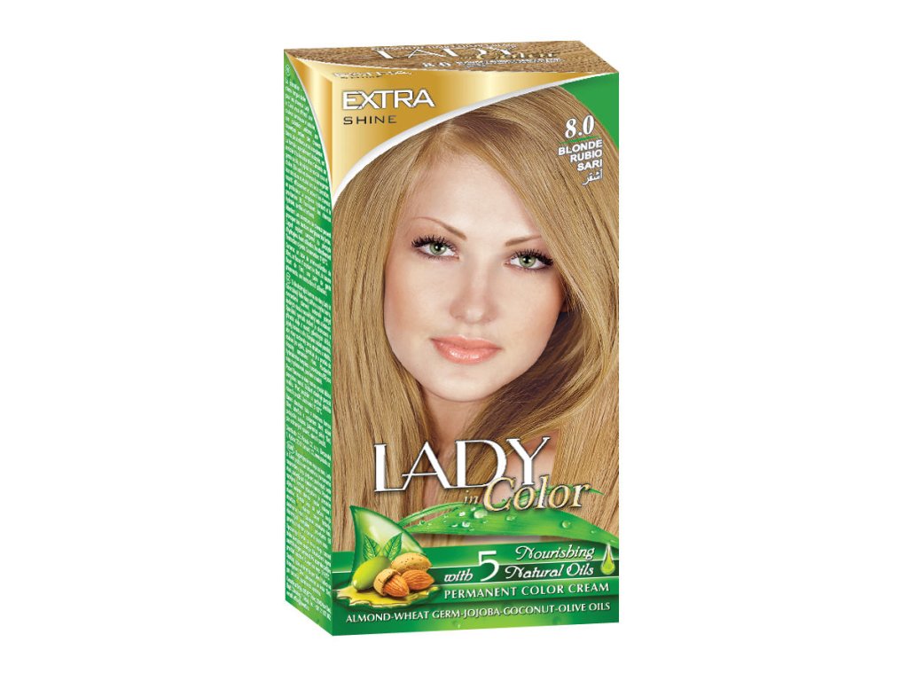Haarfarbe LADY in Color, 8.0 Blond