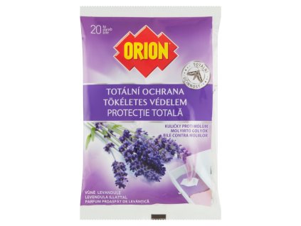 55824 orion totalni ochrana kulicky proti molum levandule 20ks
