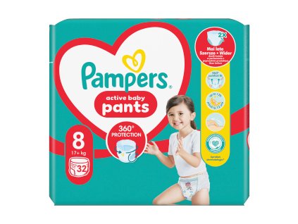 118752 pampers pants jumbopack s8 32ks fol