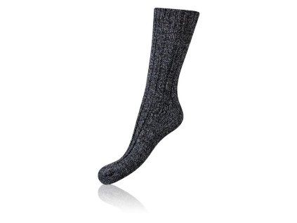 NORWEGIAN STYLE SOCKS - Wintersocken Unisex - schwarz 35 - 38
