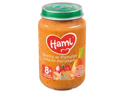 Hami Menü 200g Gemüse mit Hähnchen 8m+