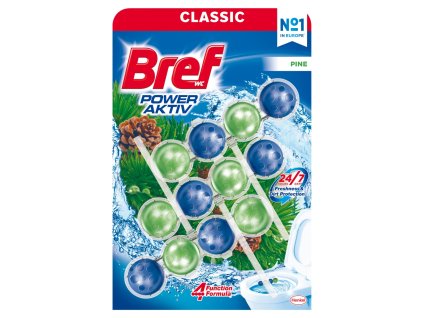 Bref PowerActiv Toilettenblock (3 Stk./bli) Kiefer