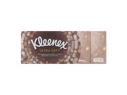 Kleenex-Tücher (10x10 Stück/Folie) UltraSoft