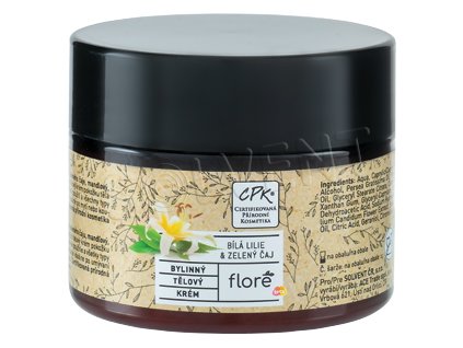 Floré Körpercreme 150 ml Weiße Lilie & Kohltee
