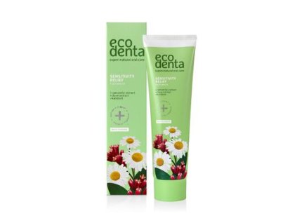 110922 ecodenta zubni pasta na citlive zuby s extraktem z hermanku hrebickem a kalidentem 100 ml