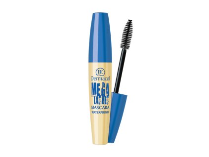 Dermacol Mascara Mega Lashes schwarzes Wasser