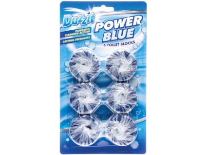 Duzzit Toilettenblock Blau 6 Stück