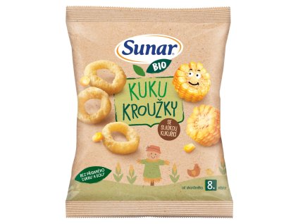 Sunar BIO knusprige Ringe 20g Kuku